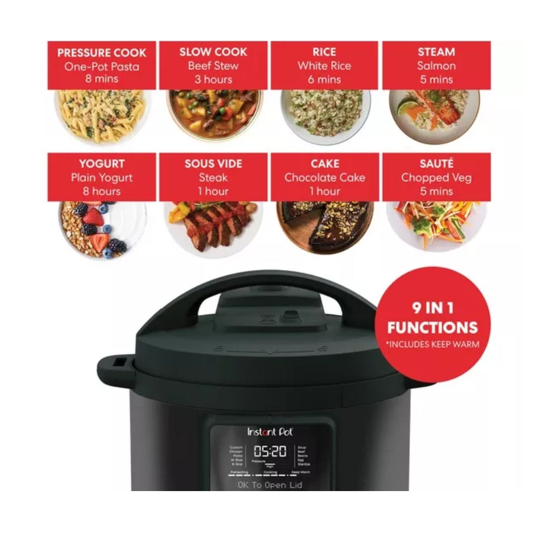 Smart Cooker Instant Pot Duo Plus Whisper Quiet 9 in 1 Multi Cooker 5.7 Litre